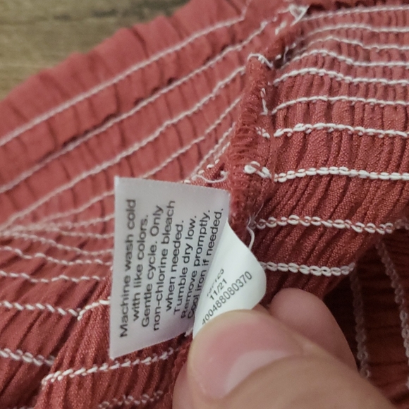 Nine West Coral Puff Sleeve Top Woman Size M-XL - Picture 6 of 8